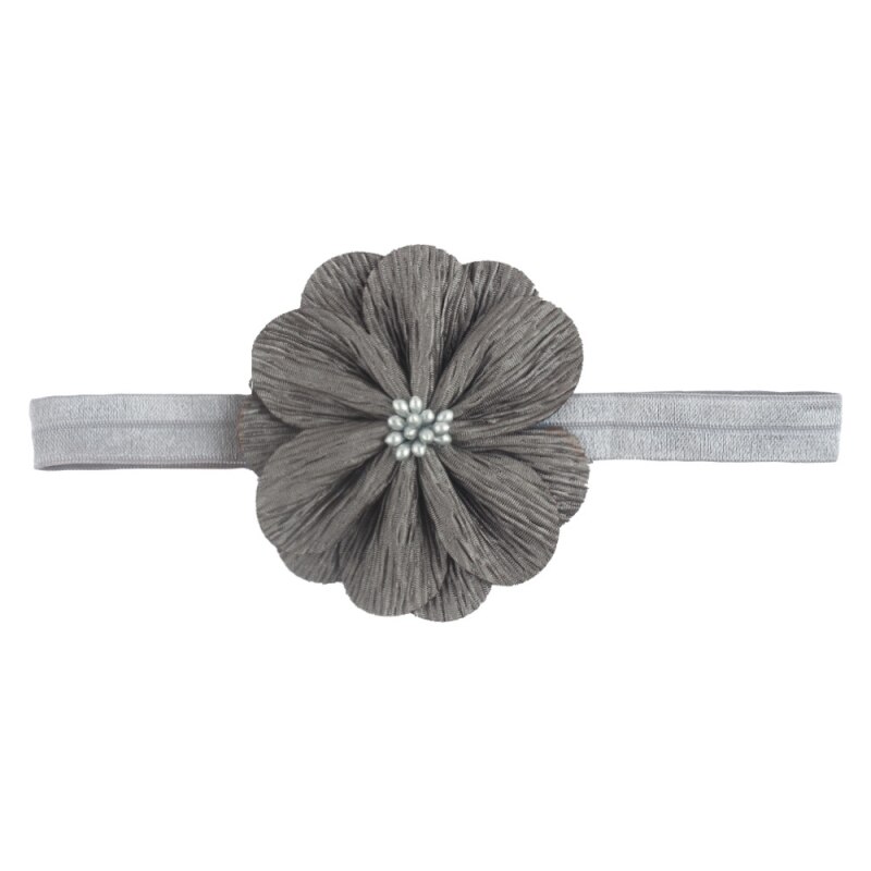 Baby Wellenförmige Falten Stirnband freundlicher Stirnband Neugeborenen Bogen Bandana Kind Foto Haar Zubehör Requisiten freundlicher Kopf Blume: 12