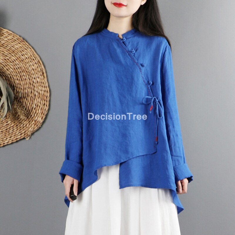 2022 chiffon blouses lady casual shirt traditional... – Grandado