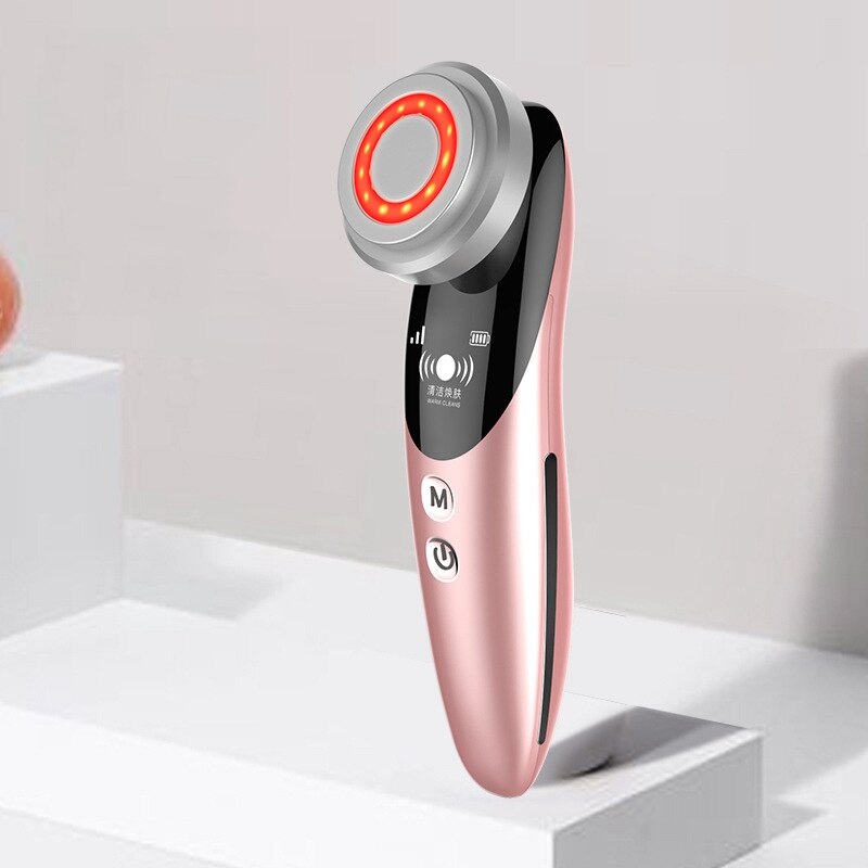Ultrasonic EMS Tight V Face Shaping Clean Beauty Machine Facial Wrinkle Removal Home Essence Import Multi-Function Beauty Care