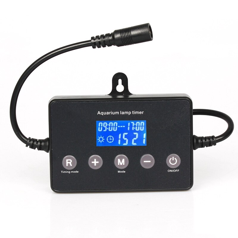 Aquarium Lamp Timer LED Light Dimmer Controller Fish Tank Aquarium Light Sunrise Sunset Timing Dimming System