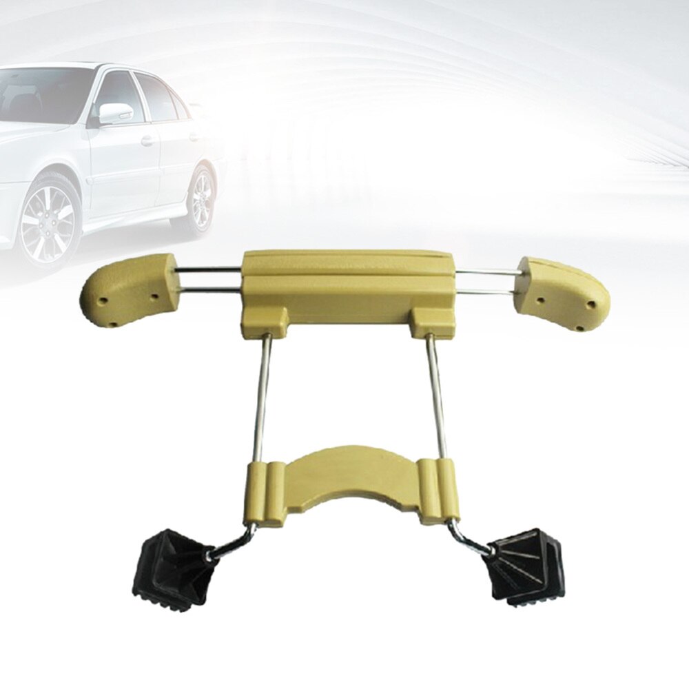 Auto Seat Hoofdsteun Hanger Kledingrek Mini Kleerhanger Voor Jas Suits Shirts (Beige): Beige