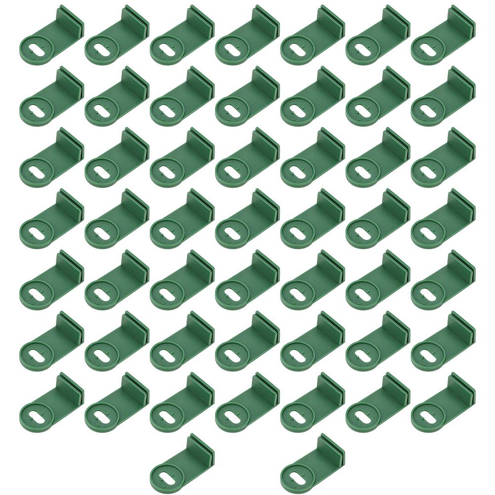 Greenhouse Fixing Clips Plastic Greenhouse Twist Clips Shading Clips Fixing Twist Clips Sturdy Durable Clamp For Flowers In Any