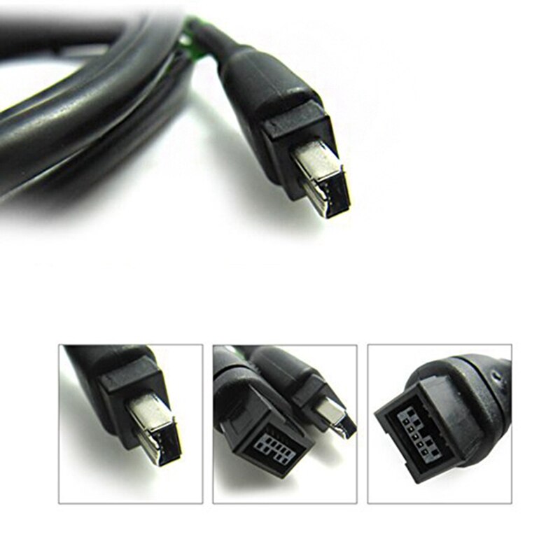 Am05-1 st ieee 1394 firewire 800 to firewire 400 kabel , 9 stift /4 stift & 1 st 1394 6 stifts hona  to 1394b 9 stift 400 to 800 kabel