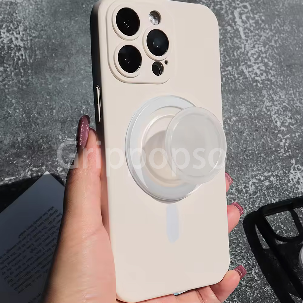 Grippopso 2PCS Luxury Magnetic Foldable Phone Grip Holder Support Magnetic 1PCS Universal Cell Phone Finger Expanding Stand