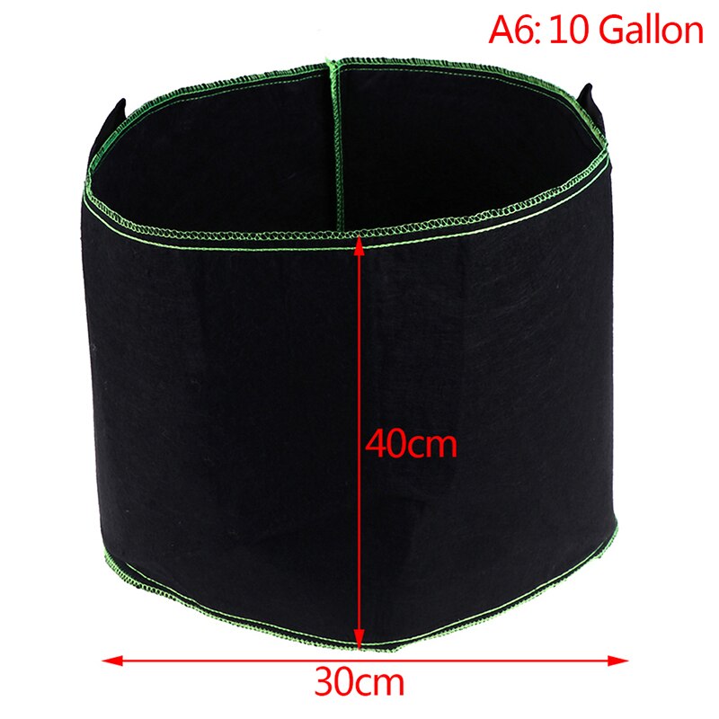 1/2/3/5/7/10 gallonen Schwarz Pflanzen Wachsenden ... – Vicedeal