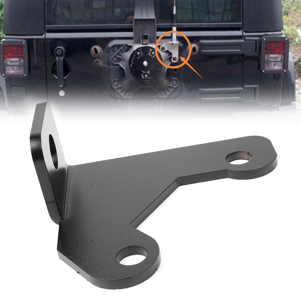 For Jeep Wrangler JK Rear Tailgate CB Antenna Bracket Mount 2007 Steel