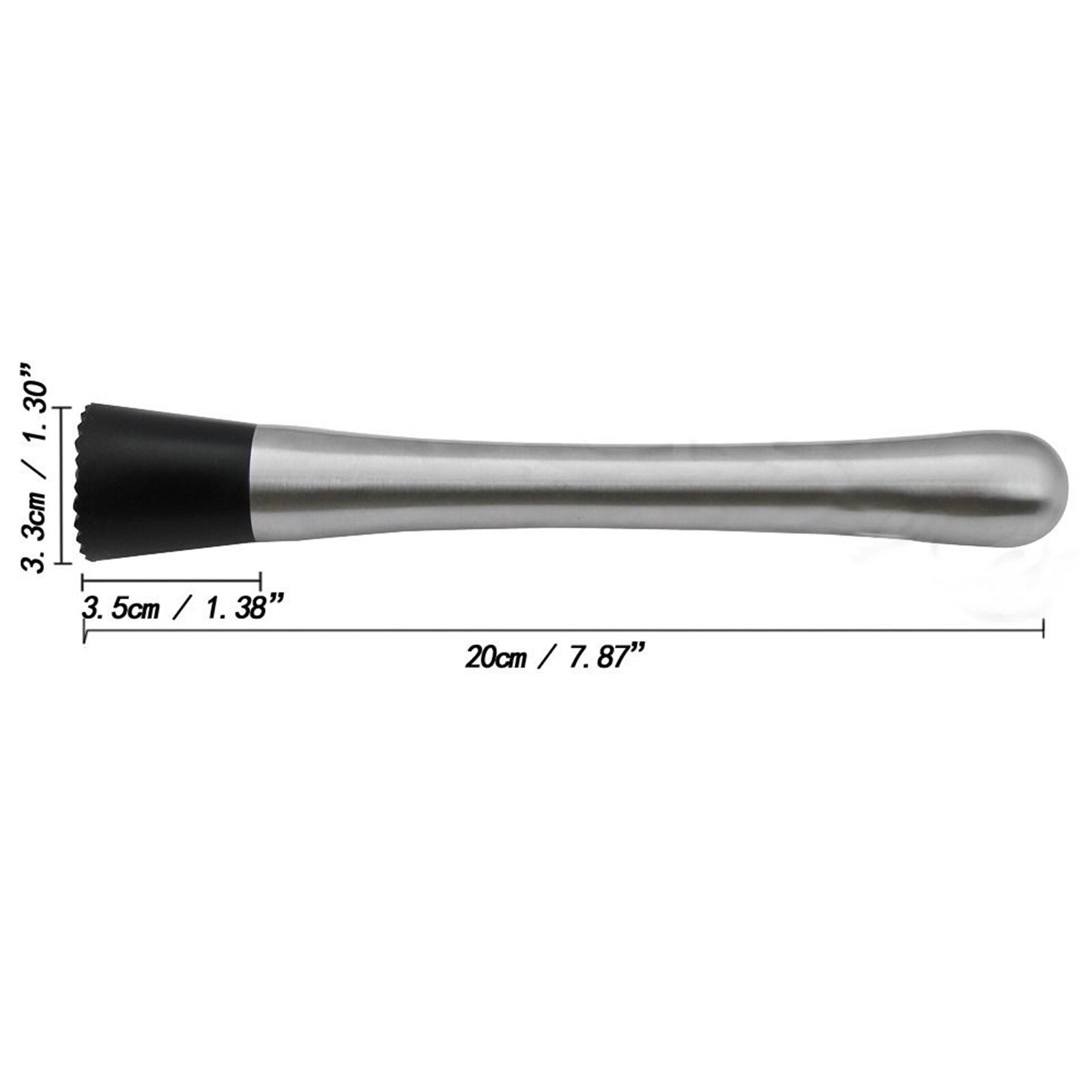 Bar Cocktail Muddler Stainless Steel Bar Mixer Bar... – Grandado