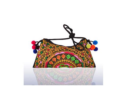 Prijs Vrouwen Borduurwerk Zak! Nationale Geborduurde Bloemen Zakken Een Schouder Messenger Vintage Handtas: 3