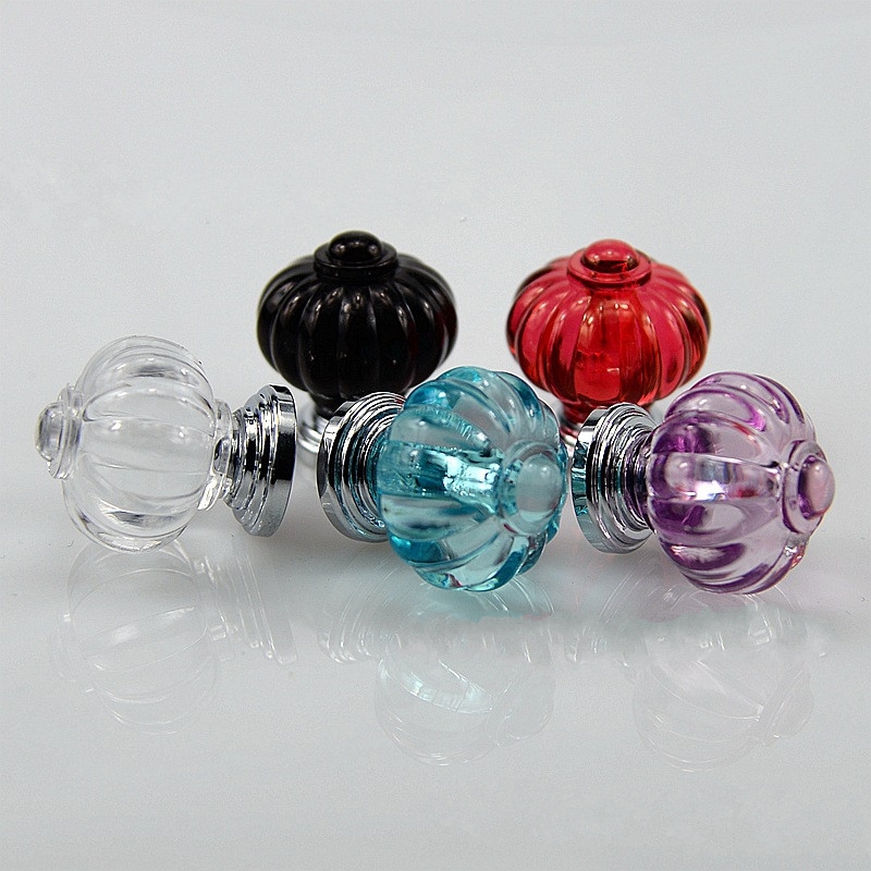 28MM multicolour Diamond Door Knobs Crystal Glass Cupboard Drawer Pull Kitchen Cabinet Door Wardrobe Handles Hardware