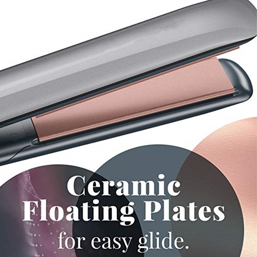 Profession Hair Straightener Flat Iron Steam Salon Ceramic Hair Straightening Tourmaline Styler Tools