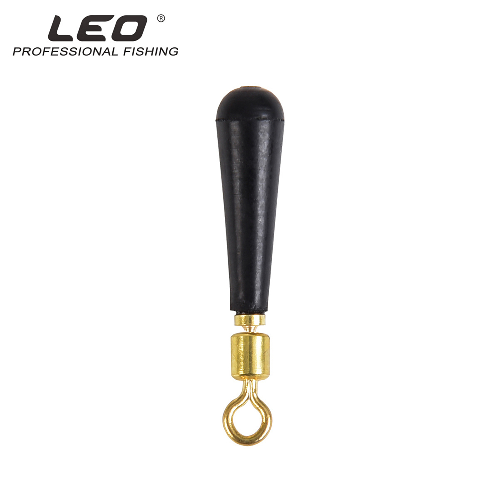 20pcs/Lot 360° Rotation Drift Fishing Float Rubber Copper Head Fishing Gear Block Bobber Buoy Float Seat Rest Accessories Tackle