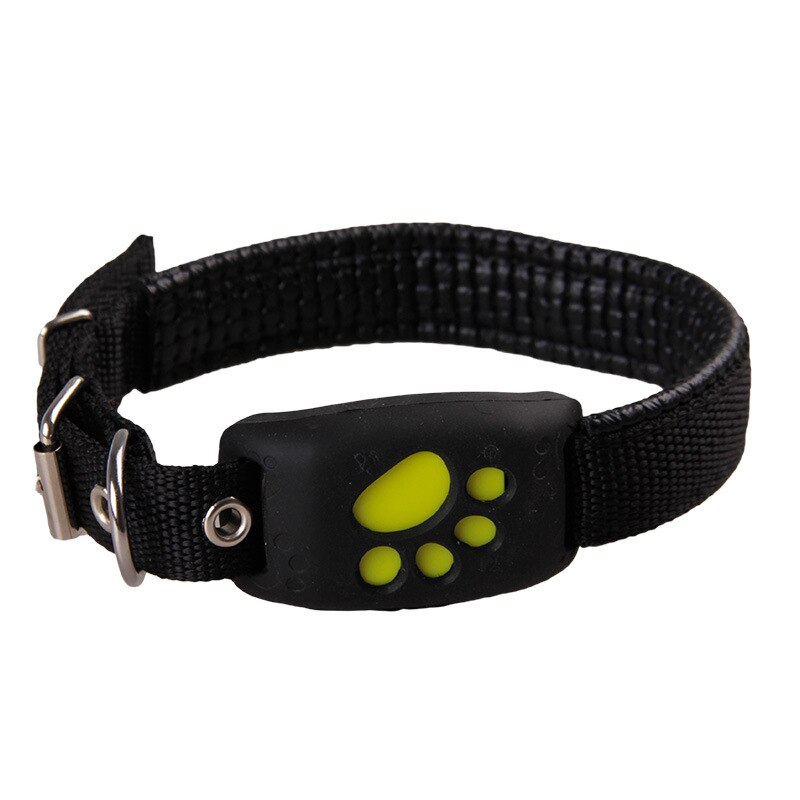 Localizador GPS para mascotas, Collar rastreador para perros y gatos, impermeable, con Cable USB, recargable, valla de seguridad para perros: Black Z8