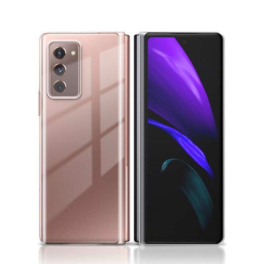 Voor Samsung Galaxy Vouw 2 5G Case Transparante Galaxy Z Fold2 Nieuwkomers 5G Opvouwbare Mobiele Telefoon Shell beschermhoes