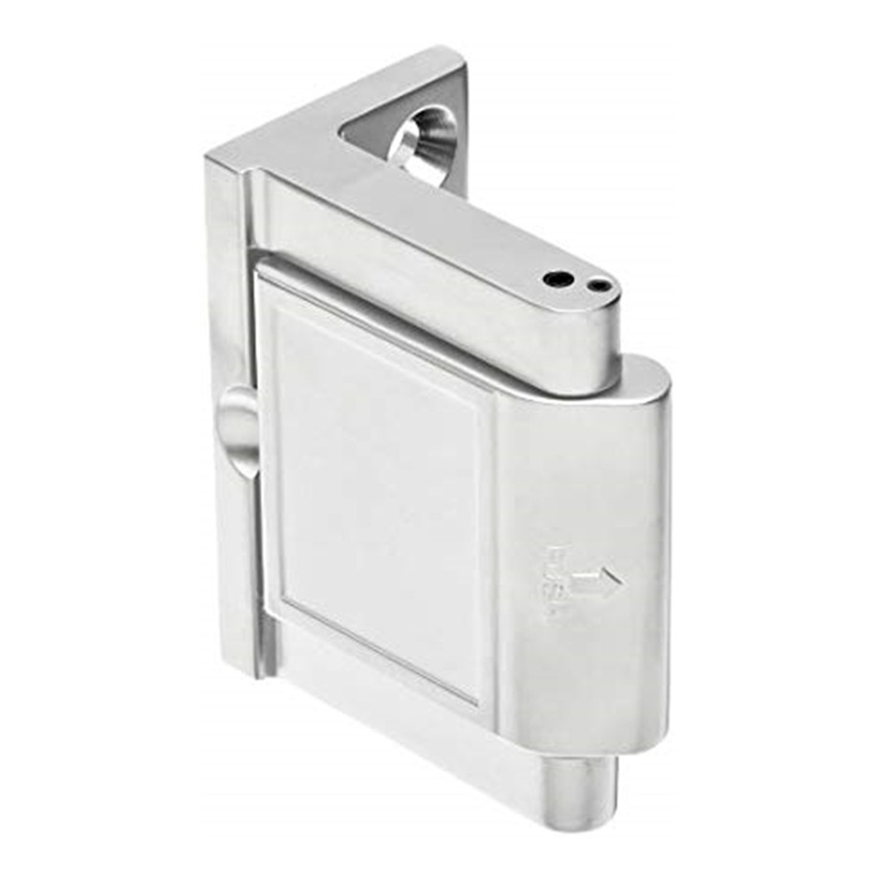 Home Security Zinc Aolly Door Reinforcement Lock Door Stopper Reinforcer Privacy Door Latch