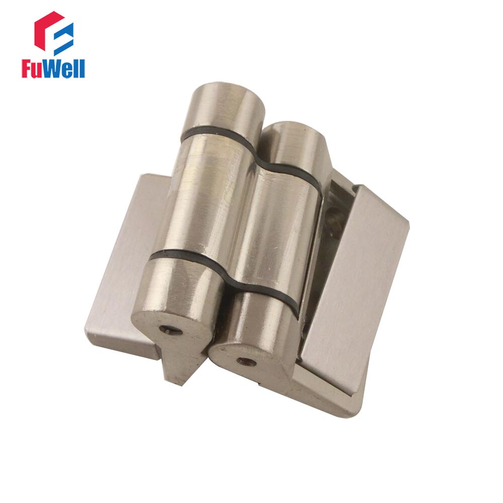 2pcs Zinc Alloy Public Toilet Spring Door Hinge Automatic Close for Restroom Patrition