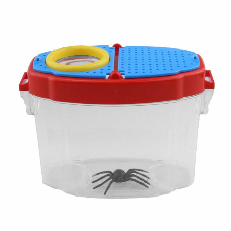 Bug Insect Watcher Magnifying Glass Small Animal Insect Children Cylindrical Crawler Spider Box Magnifying Glass Magnifier