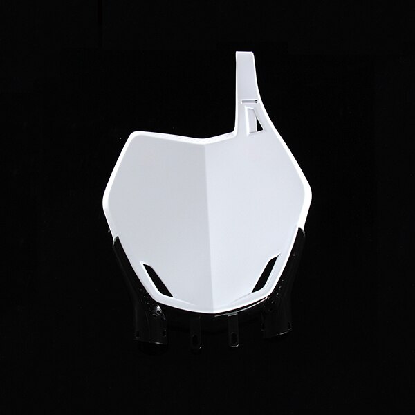 Merke universal front nummerplateholder dobbel farge for - crf yzf wrf kxf klx motorsykkel pit dirt bike motocross: Svart