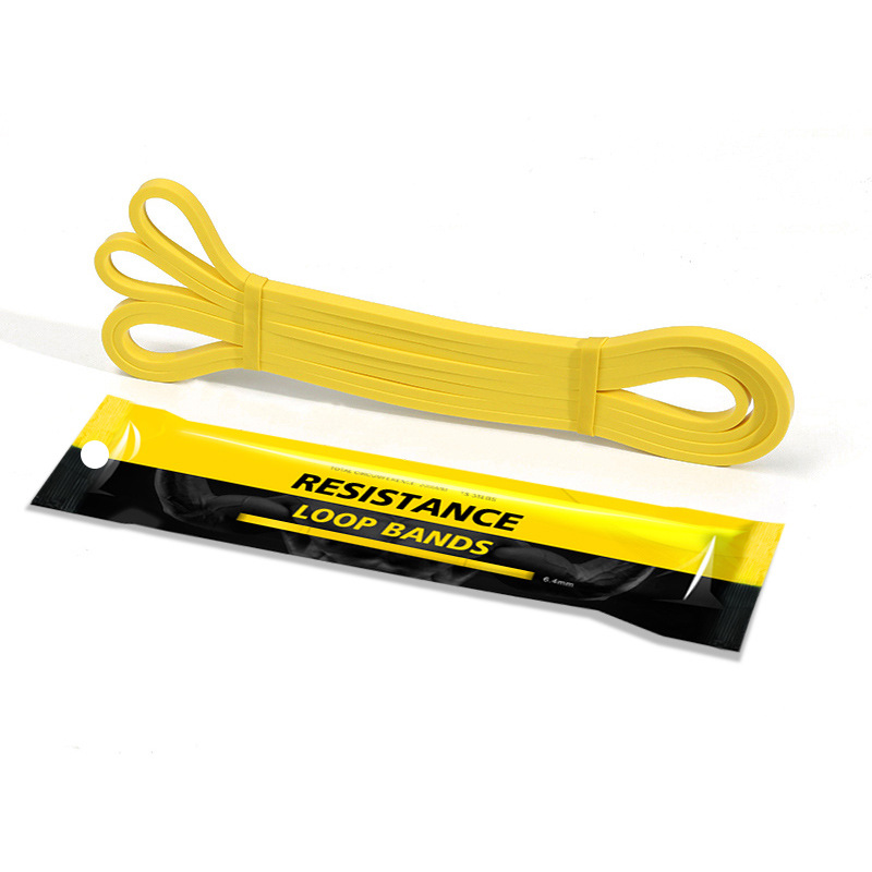 Unisex Stretch Resistance Band Oefening Expander Elastische Fitness Band Pull Up Assist Bands Voor Training Pilates Home Gym Workout: 15LB Yellow