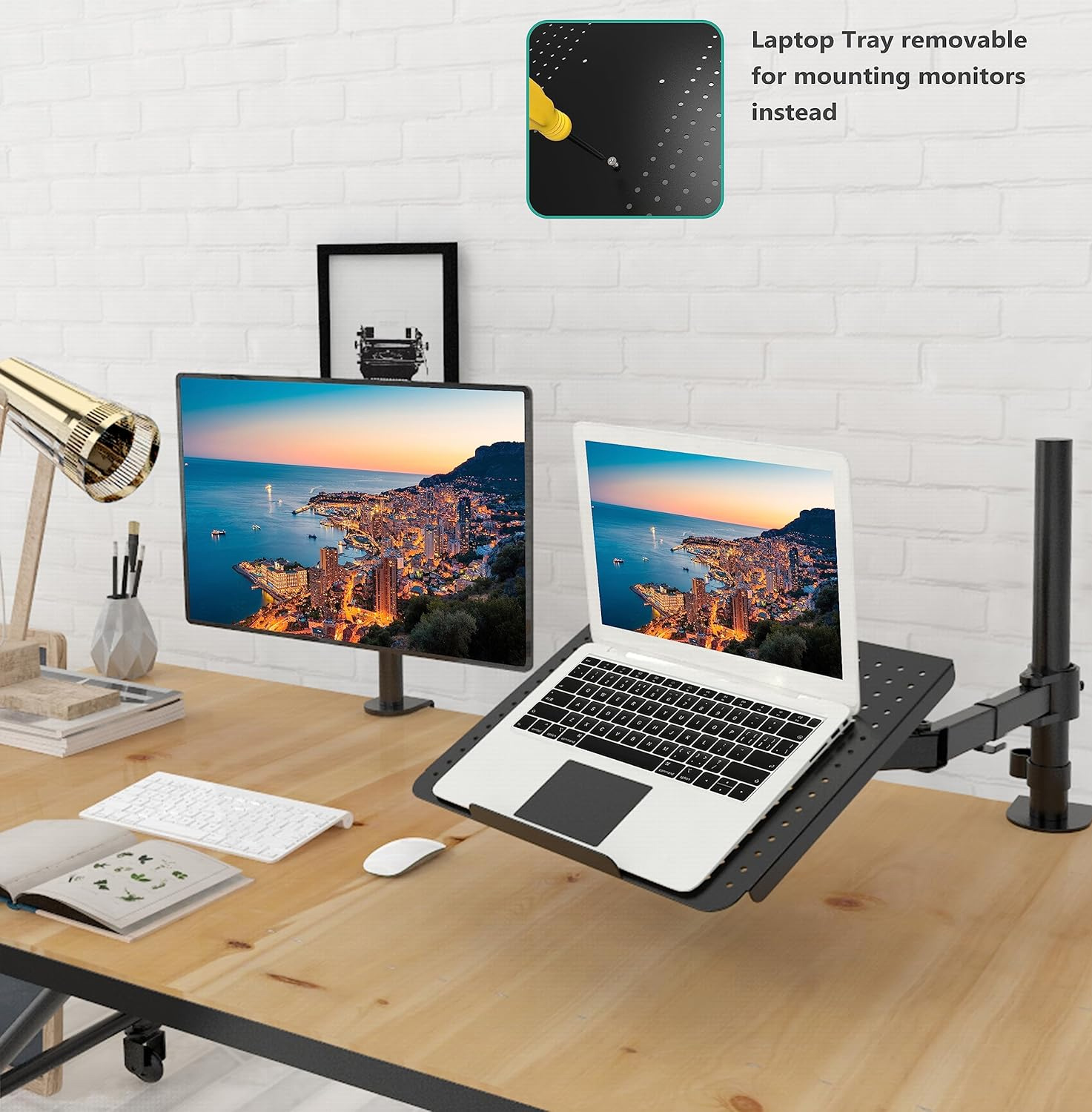 ICARE Laptop Ständer mit Magnetischem Laptop Kühler, 360