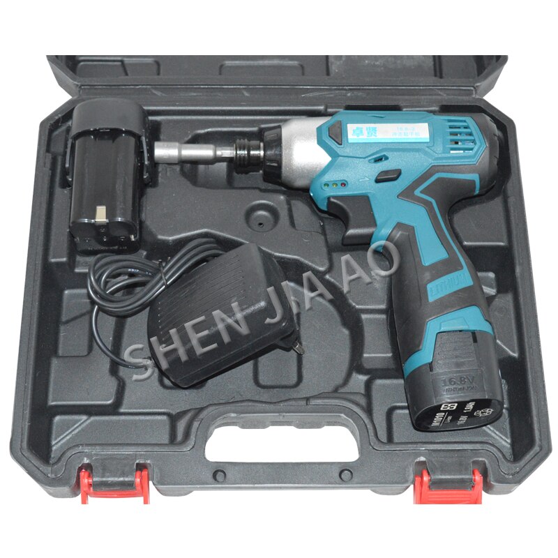 16.8v-3 rechargeable impact driver Lithium battery impact screwdriver Household impact drill electric drill Decoration tool