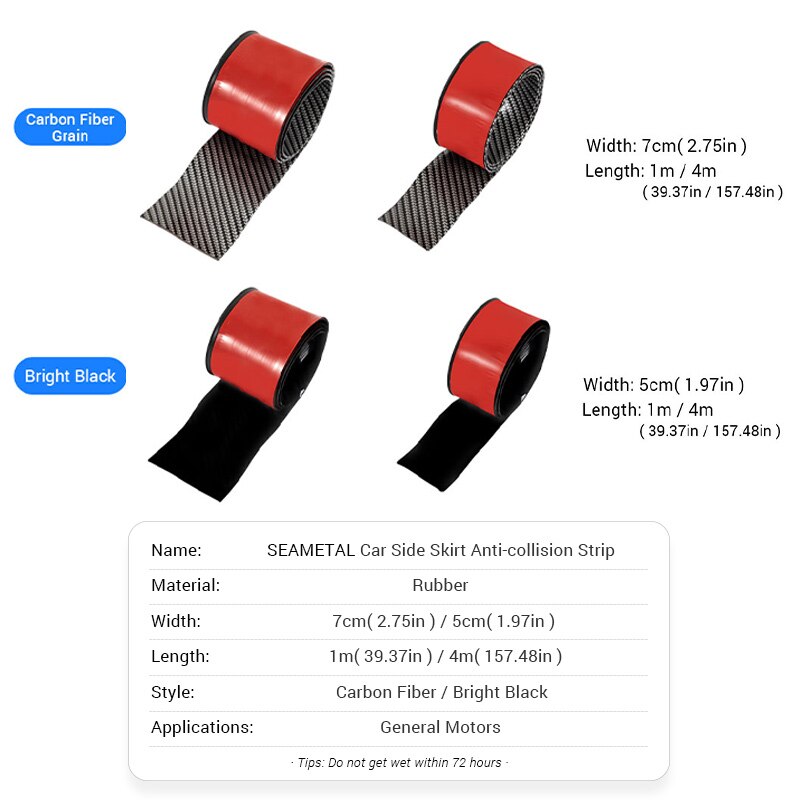 Auto Sticker 5D Koolstofvezel Auto Protector Sticker Voor Anti Scratch Auto Vinyl Voertuig Body Deur Rand Kofferbak Film Auto producten