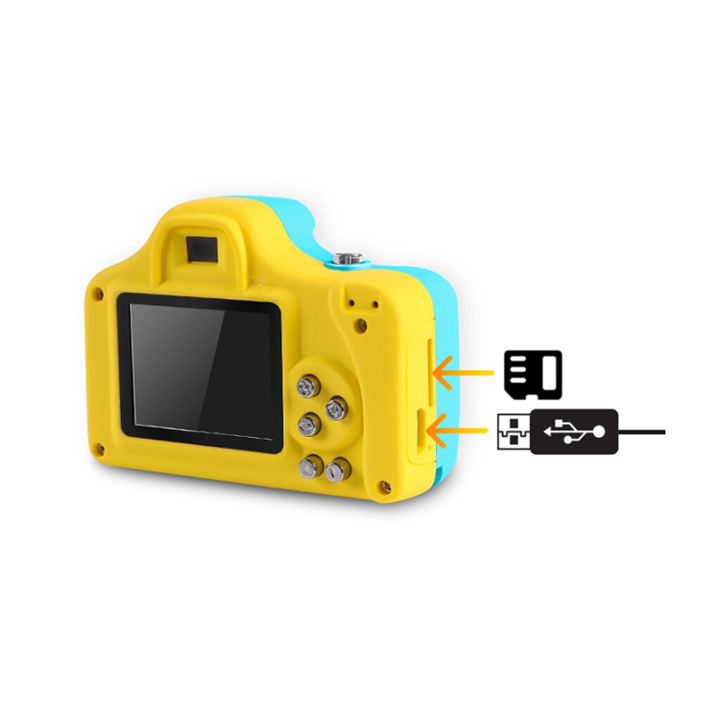 Toy Camera SLR Kids Support TF Card Hd Mini Multifunction Shoot Aesthetic Record Baby Digital Camera