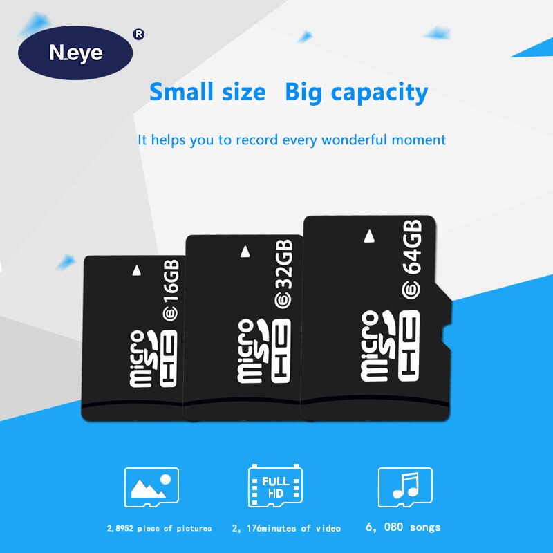 1pcs N_eye memory card 16GB 32GB 64GB SD Card for ip camera wifi camera Accessories