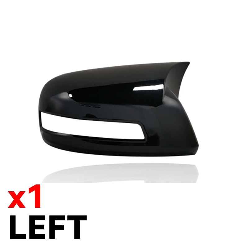 Rearview Mirror Cap Wing Side Mirror Cover Fit For Honda CIVIC Performance Car Accessories: 1pc Black Left