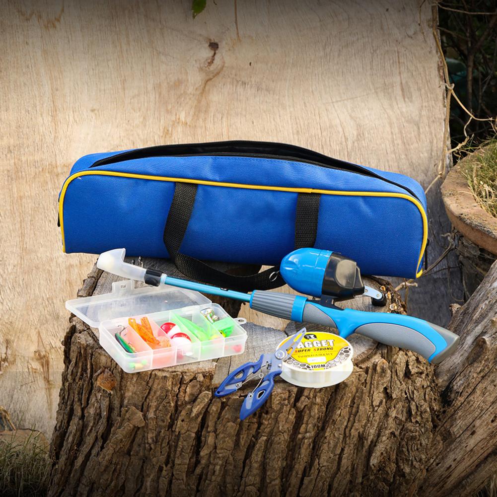 Fish Rod Reel Kit Accessory Fishing Tackle Set Plastic Convenient Exquisite Tear Resistant Fishing Tackle Set