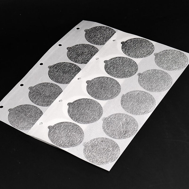 200x Aluminium Koffie Lids - Zelfklevende Sticker voor Nespresso Hervulbare Cups