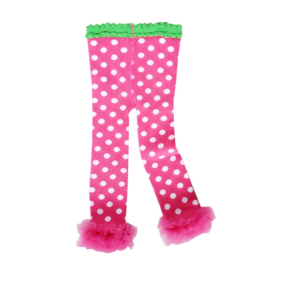 6M-5T Baby Meisje Panty Kindje Kousen Rajstopy Handgemaakte Been Mesh Kant Polka Dot Jacquard Zonder Voeten panty Meisje