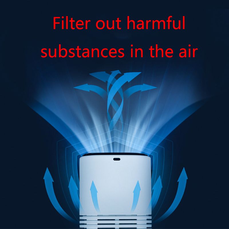 Portable Personal Wearable Air Purifier with Lanyard Mini USB No Radiation 6XDB