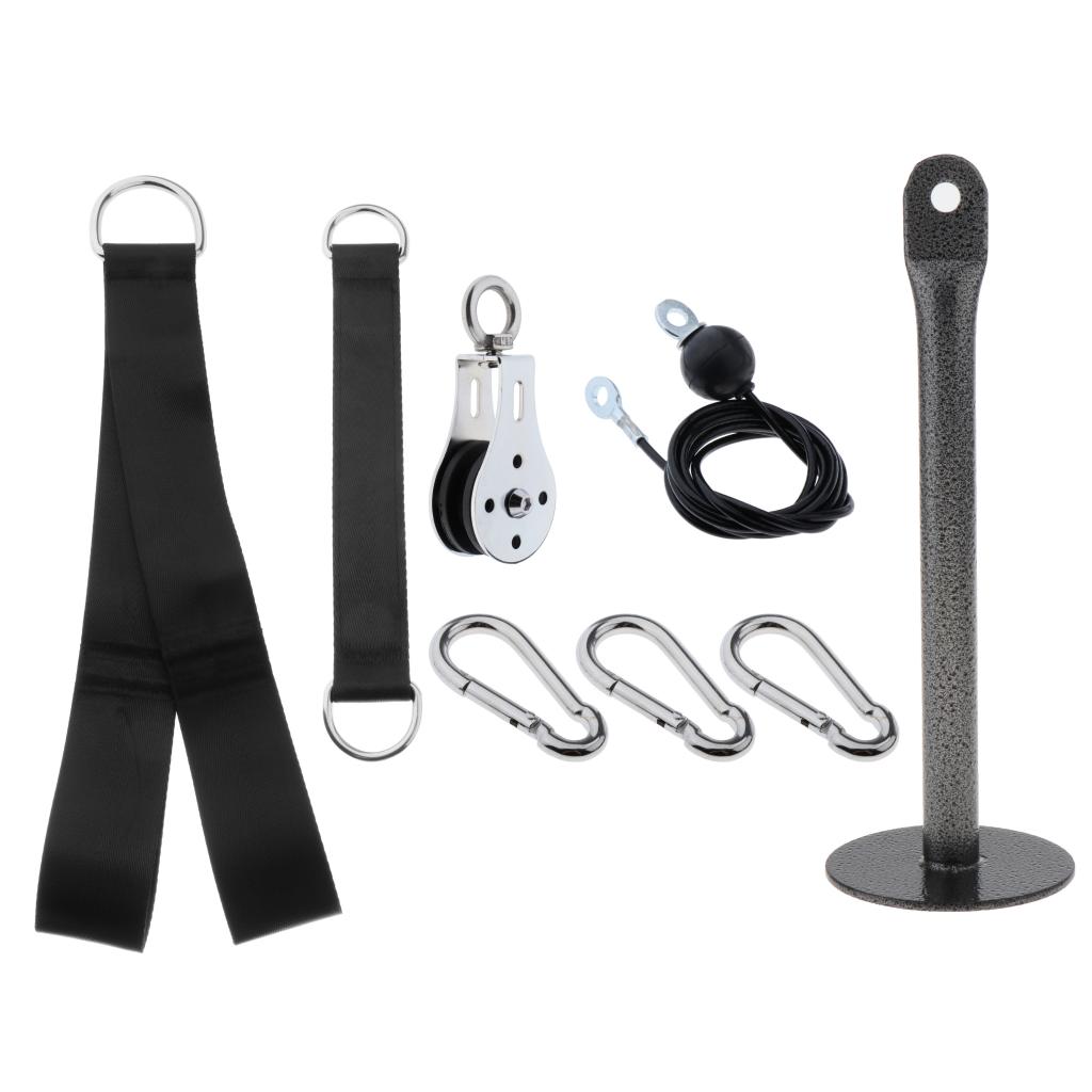 Heavy Duty Forearm Trainer Arm Strength Training Exerciser with Swivel Pulley