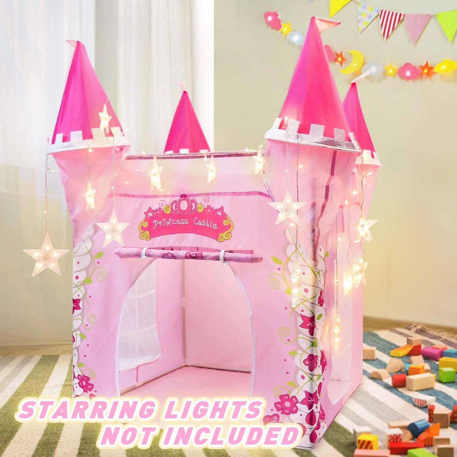 Prinses Kasteel Speel Tent Kind Speelgoed Tenten Meisje Prinses Speelhuis Indoor Outdoor Kids Housees Bal Spelen Pit Pool Playhouse
