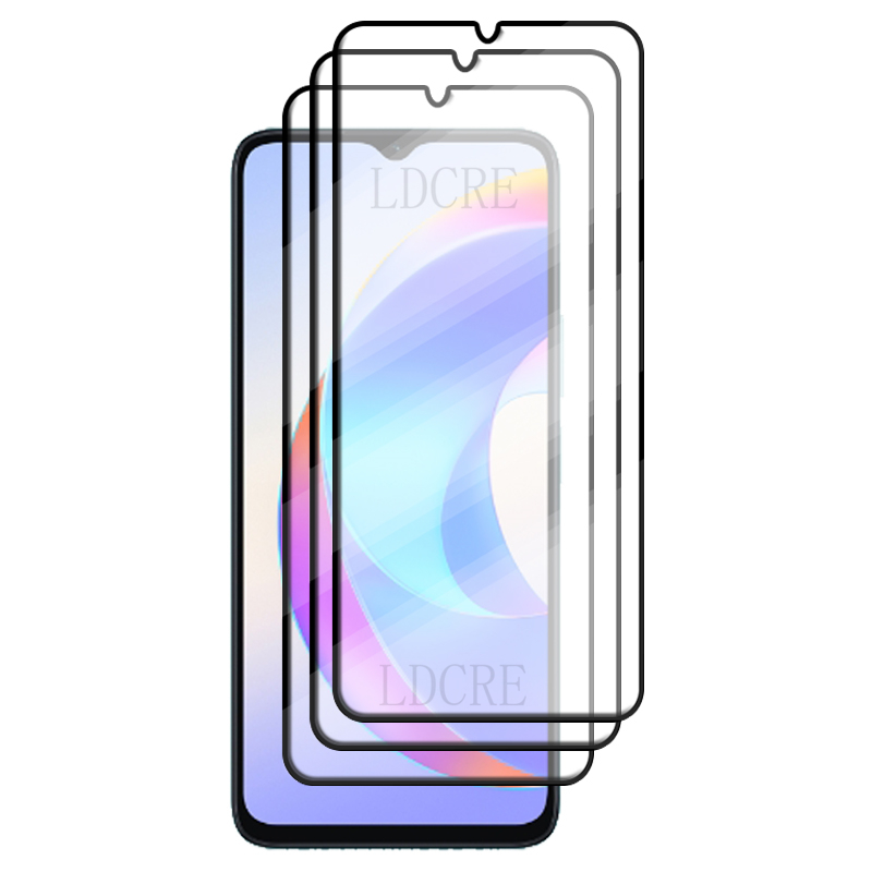 6-in-1 For Honor X5 Plus Glass For Honor X5 Plus Tempered Glass 9H HD Full Glue Screen Protector Huawei Honor X5 Plus Lens Glass: ROYAL BLUE
