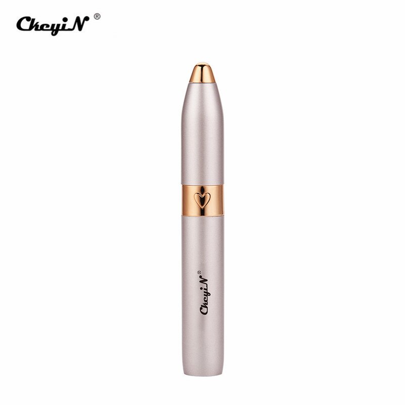 CkeyiN Wenkbrauwpotlood Trimmer Make Pijnloos Eye Brow Epilator Mini Scheerapparaat Scheerapparaten Draagbare Facial Hair Remover Vrouwen depilator