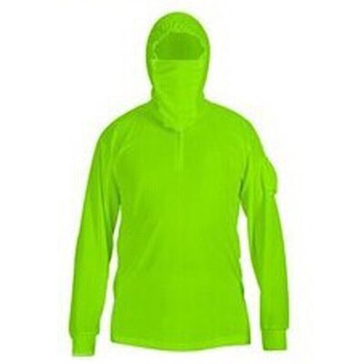 Bjergskind herre sommer fiskeri jakke udendørs hurtigtørrende åndbar tøj samlet camping vandring uv beskyttelse skjorter  rm076: Grøn / Xxl