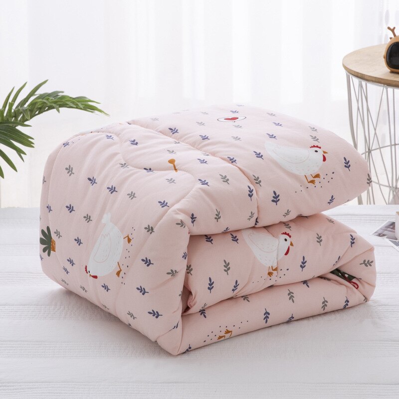 Couette de lit pour bébé 120x150cm, ensemble de literie pour tout-petit, couverture confortable et chaude pour garçons et filles de la maternelle, linge de lit en coton pour enfants