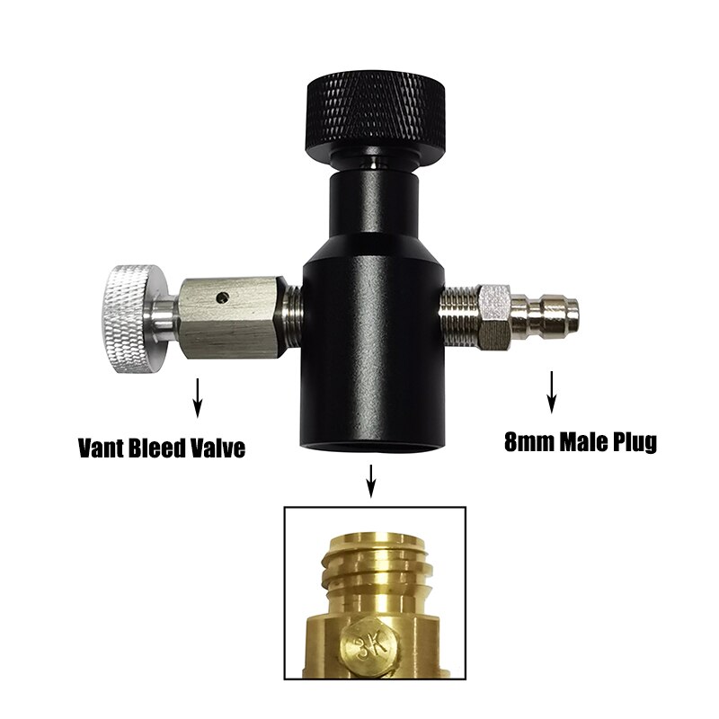 Neue sodastream sodacrub zylinder CO2 füllung Bahnhof stecker für auf/aus-Verbinder und w 21,8-14 (Lärm 477) oder cga320 stecker