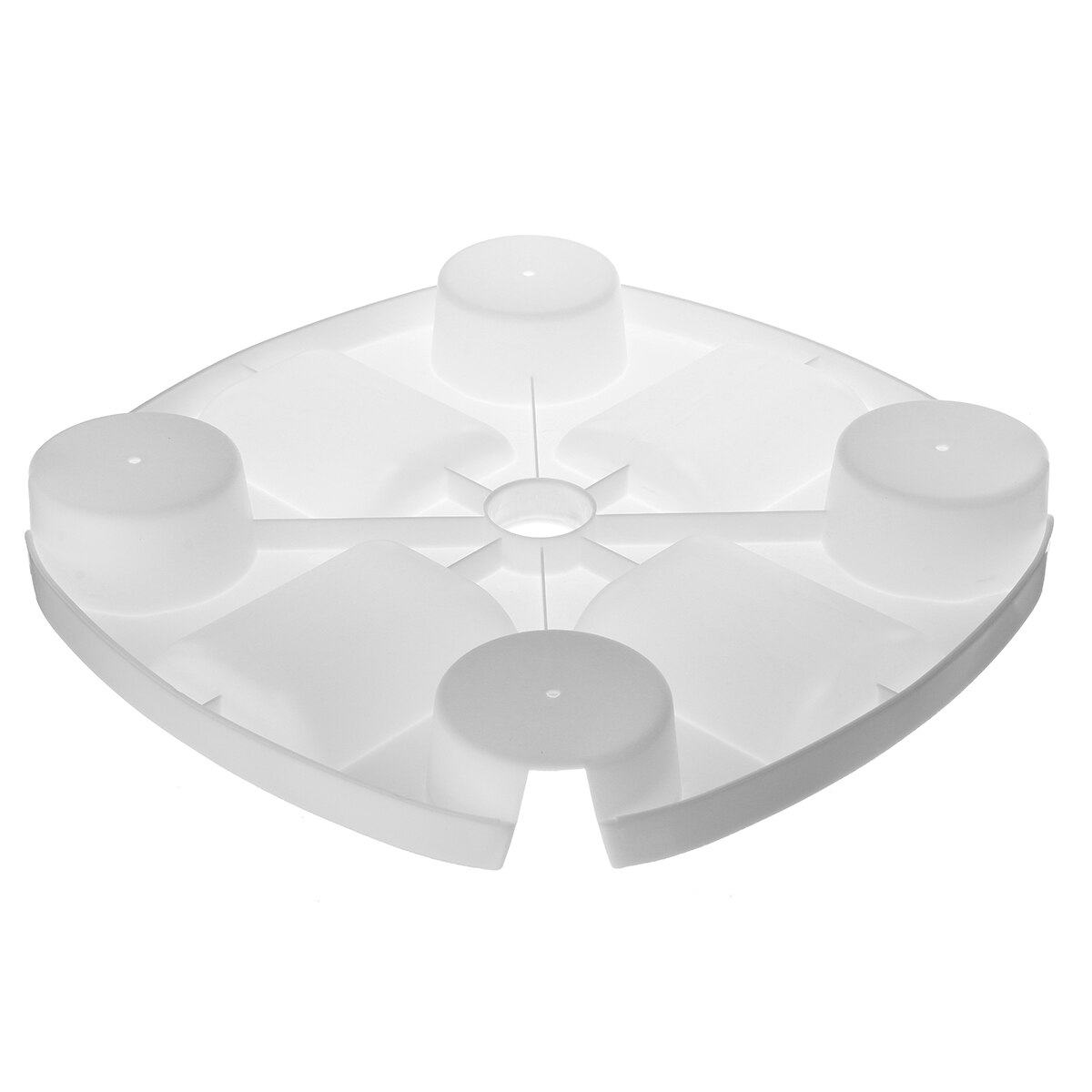 43cm plage parapluie Table plateau extérieur auvent ombre accessoires 4 boissons Snack support de verre organisateur piscine Parasol parapluie Stands