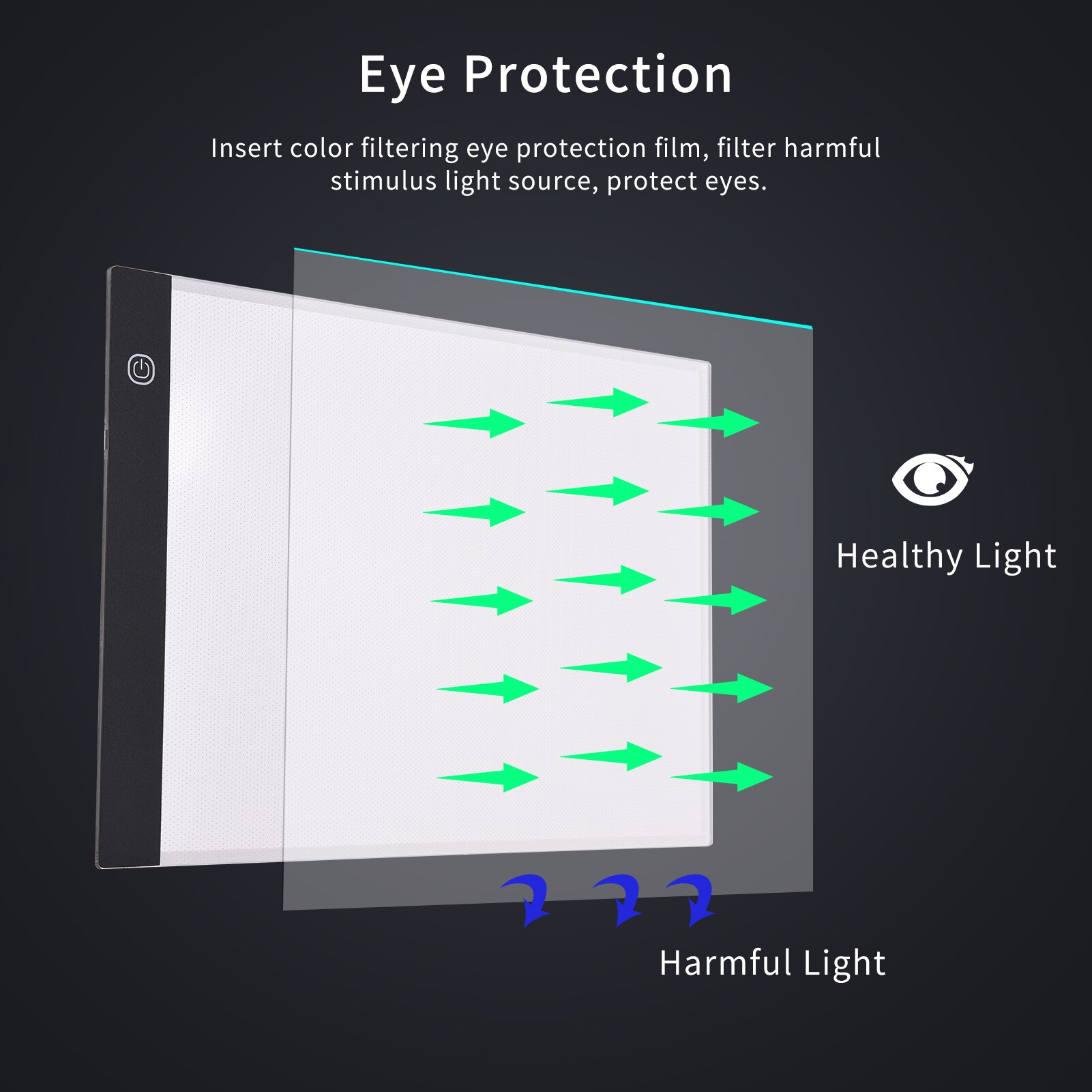 A4/A5 LED Light Pad Tracer 3mm Ultra-Thin Drawing Board Copyboard Stepless Dimming USB Powered Designing Painting Supplies