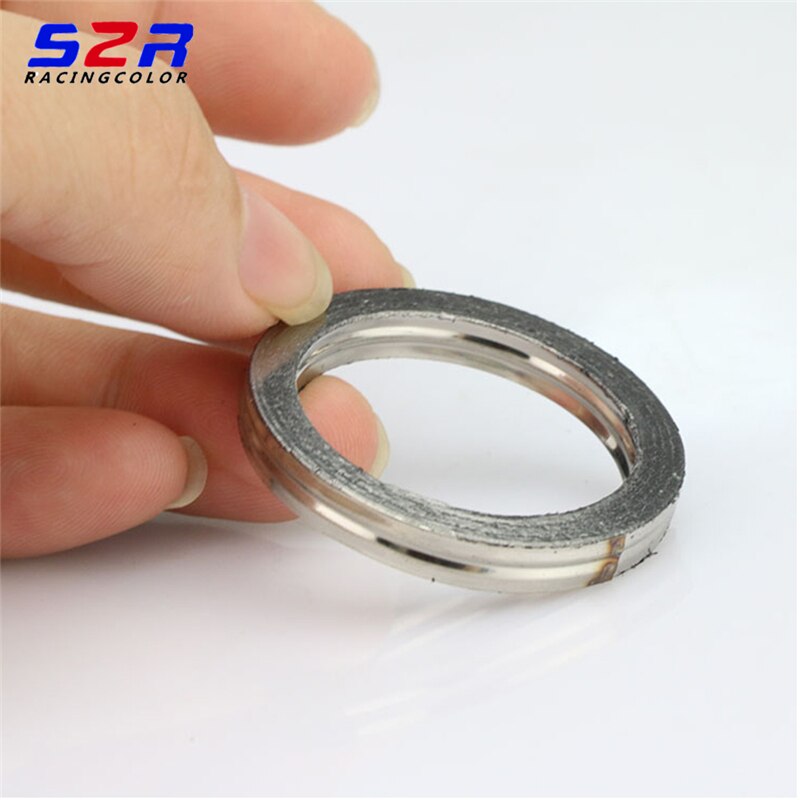 10 Pcs Motorcycle Accessoires Uitlaatpijp Pakking Voor Uitlaat Poort Behoud Ringen Yamaha 125cc 100cc 90cc 150cc Suzuki