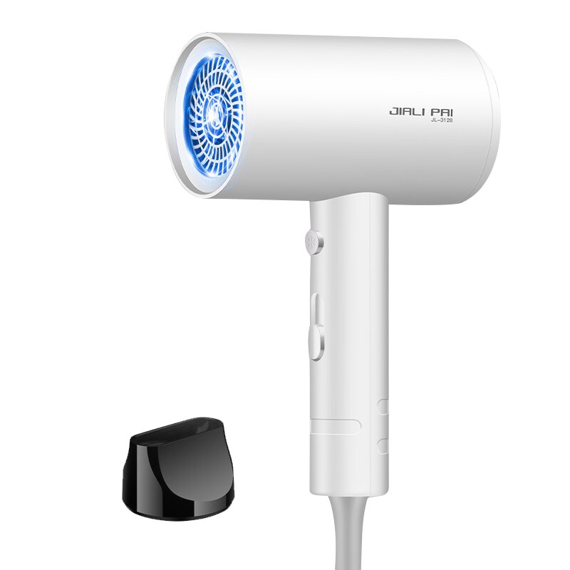 Hair Dryer Portable Diffuser Hair Dryer Hairdressing Blow Dryer 1200W Household Blower Hairdryer: EU