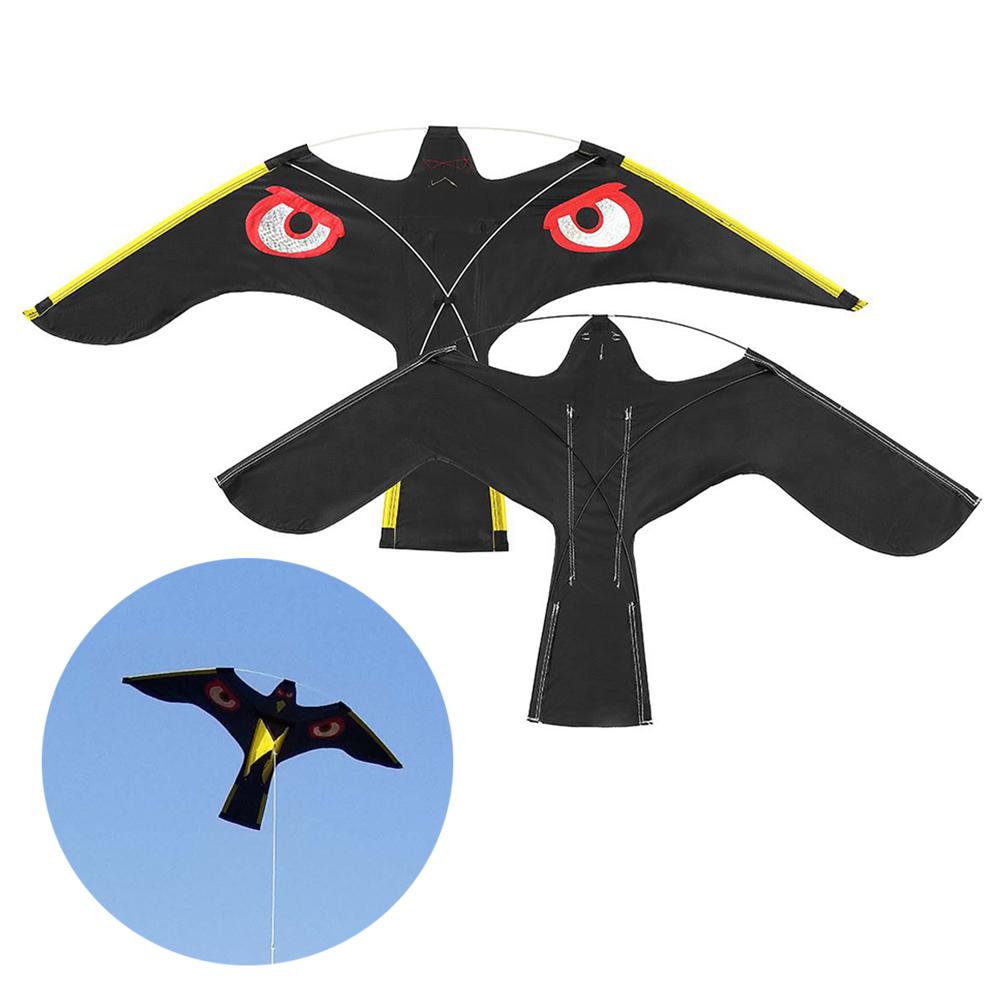 Emulatie Flying Hawk Vogel Scarer Drive Vogel Kite Voor Tuin Vogelverschrikker Yard Home