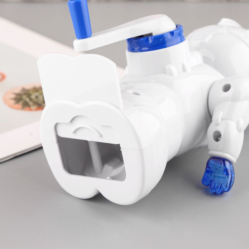 Sacapuntas Manual con de dibujo animado de Robot bonito para niños, estudiantes, estudiantes y estudiantes