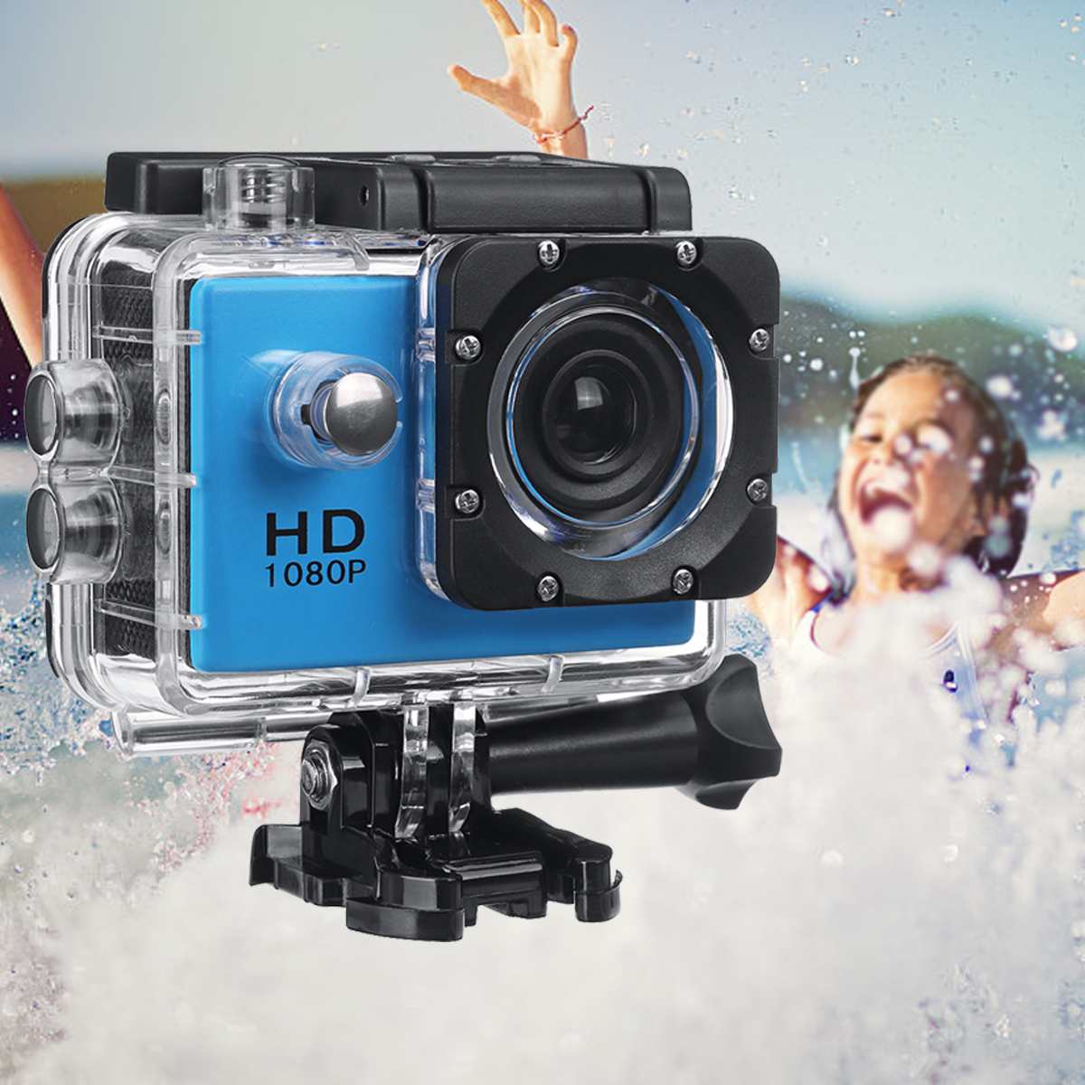 Sports Camera 1080P 4K 2.0'' Waterproof Recorder Sj4000 LCD Screen Outdoor Skiing Driving Sport DV Camcorder Multifunctional
