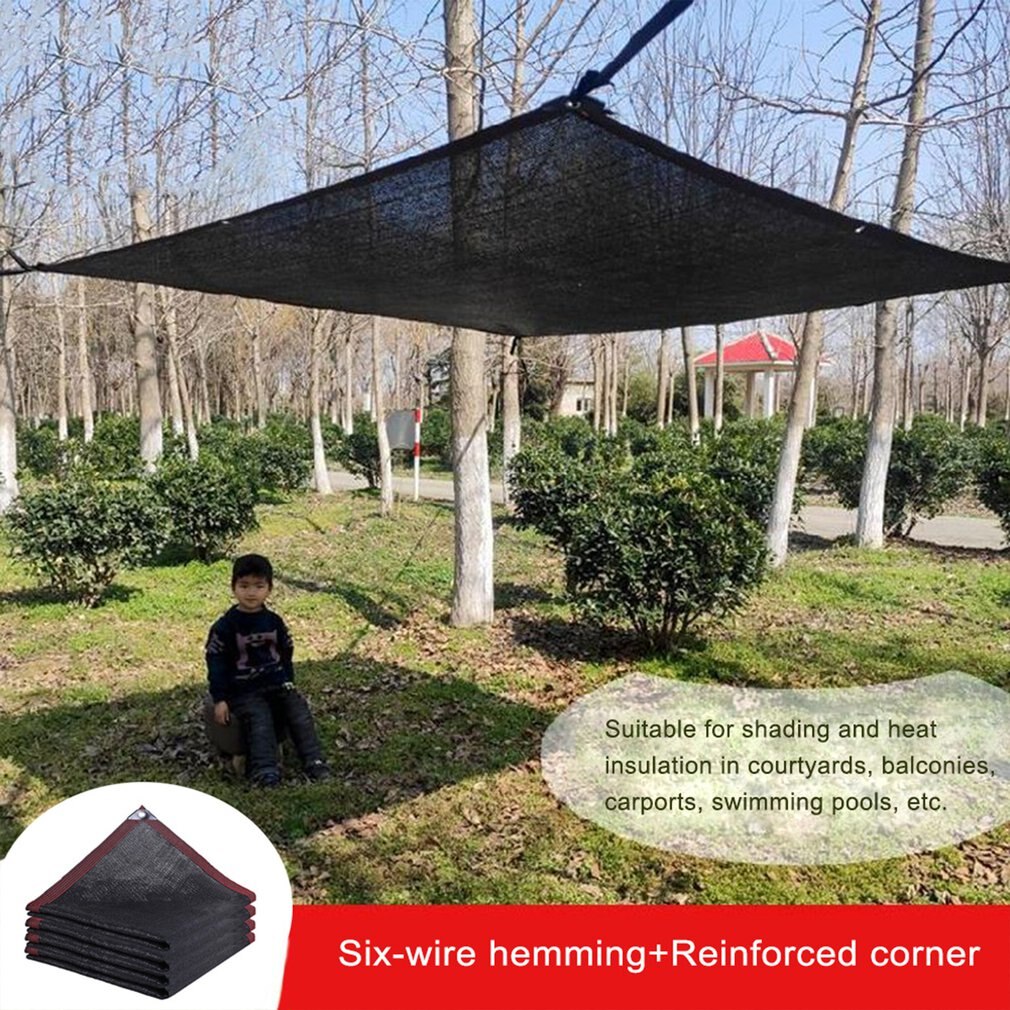 dauerhaft Sonne-Block Schatten Tuch Netz Gittergewebe Schatten Mit Ösen Für Garten Terrasse Garten Gewächshaus Schattierung Netz Schatten Tuch abdeckung
