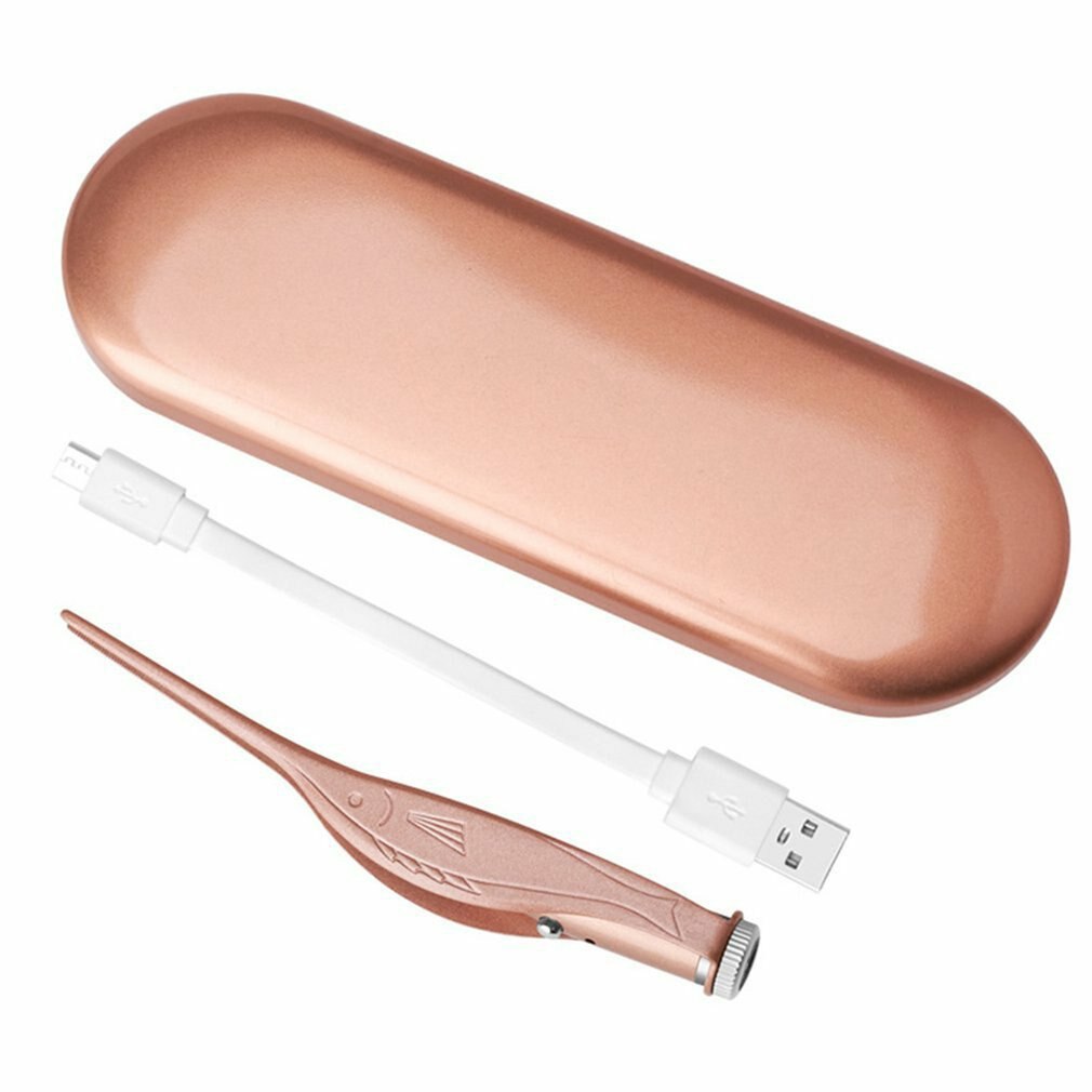 Kinderen Lichtgevende Oor Pick Lepel Oplaadbare Led Oorsmeer Pincet Oor Clip Zichtbare Oor Lepel Artefact Oplaadbare: Default Title