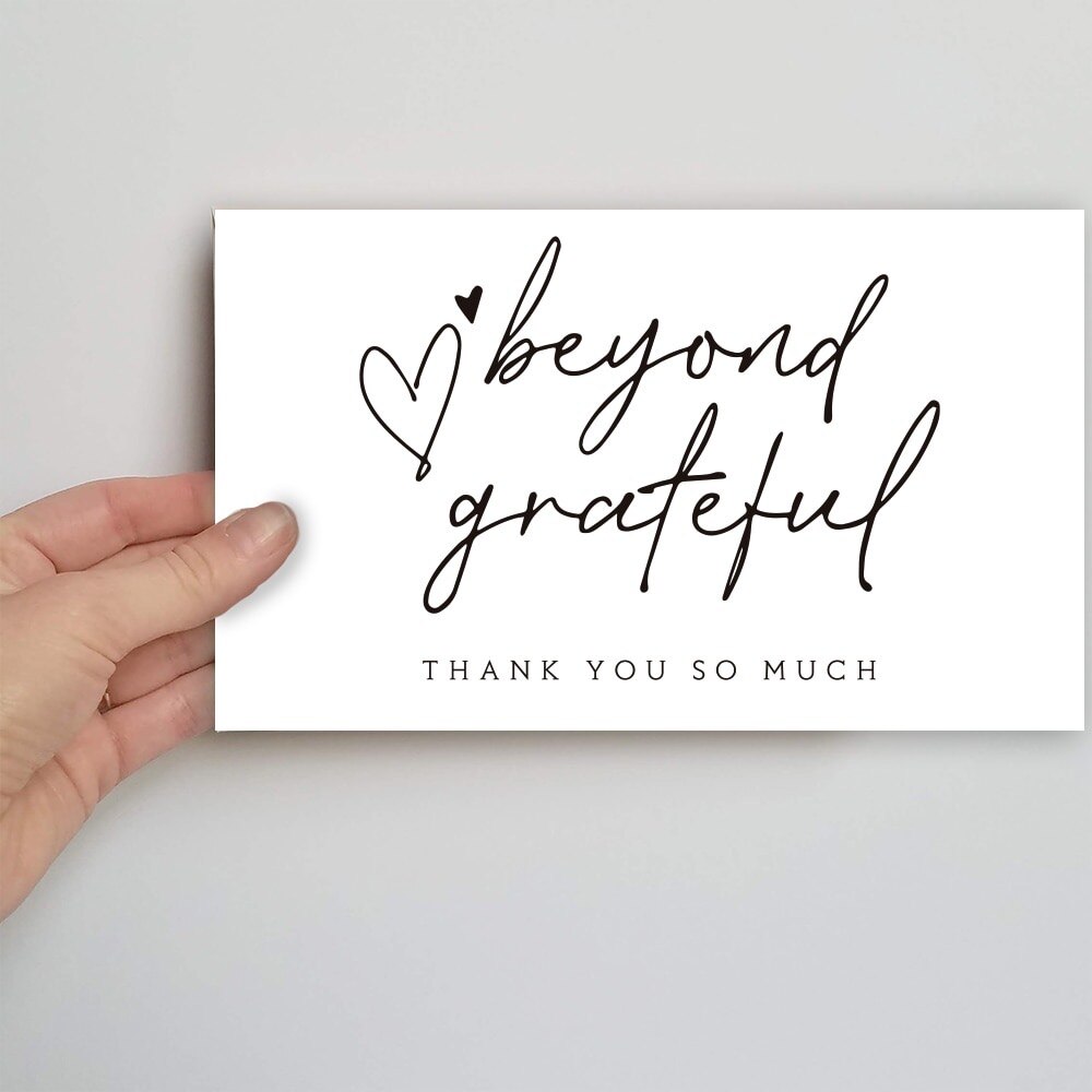 30 sztuk/paczka biała karta z podziękowaniami etykiety z ponad wdzięczną kartą za wsparcie mojej małej firmy ozdoba prezent kartka z życzeniami