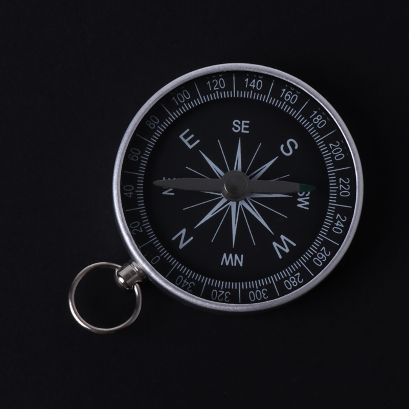 Mini Sleutelhanger Aluminium Kompas Camping Wilde Survival Reizen Wandelen Navigatie